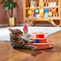Frisco Birthday Cat Tracks Cat Toy -FRISCO Sales 264460 PT3. SY630 V1618948667