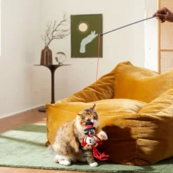 Frisco Magic Owl Teaser Wand Cat Toy with Catnip -FRISCO Sales 265650 PT3. SY630 V1623352055