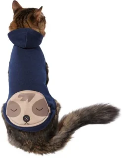 Frisco Sloth Pocket Dog & Cat Lightweight Hoodie -FRISCO Sales 268017 PT3. SY630 V1637717211