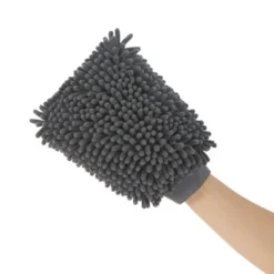 Frisco Microfiber Grooming Glove, Gray -FRISCO Sales 269027 PT2. SY630 V1624454291