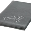 Frisco Embroidered Pawprint Microfiber Dog Bath Towel -FRISCO Sales 269029 MAIN. SY630 V1624414666