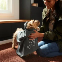 Frisco Embroidered Pawprint Microfiber Dog Bath Towel 11 Frisco Embroidered Pawprint Microfiber Dog Bath Towel -FRISCO Sales 269029 PT4. SY630 V1624553208