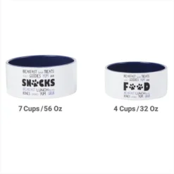 Frisco Food & Paw Non-skid Ceramic Dog Bowl 12 Frisco Food & Paw Non-skid Ceramic Dog Bowl -FRISCO Sales 270194 PT5. SY630 V1620912943