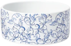Frisco Blue Garden Non-skid Ceramic Dog Bowl