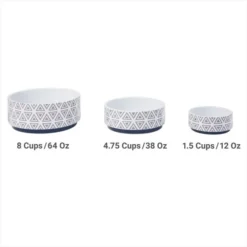 Frisco Tribal Aztec Non-skid Ceramic Dog & Cat Bowl -FRISCO Sales 270217 PT5. SY630 V1620921279