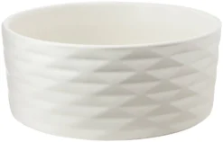 Frisco Geometric Non-skid Ceramic Dog Bowl