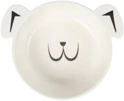 Frisco Dog Face Non-skid Ceramic Cat & Dog Bowl
