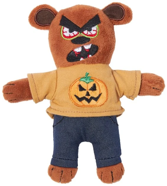 Frisco Halloween Good Bear, Bad Bear Reversible Plush Cat Toy with Catnip 5 Frisco Halloween Good Bear, Bad Bear Reversible Plush Cat Toy with Catnip - Image 3