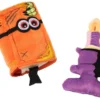 Frisco Halloween Monster Book & Candle Plush Cat Toy with Catnip, 2 count -FRISCO Sales 270321 MAIN. SY630 V1621948745