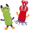 Frisco Friendly Monsters Plush Cat Toy with Catnip, 2 count -FRISCO Sales 270323 MAIN. SY630 V1621949009