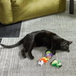 Frisco Halloween Owls Plush Cat Toy with Catnip, 3 count -FRISCO Sales 270329 PT3. SY630 V1624817417