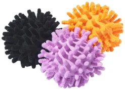 Frisco Halloween Moppy Ball Cat Toy with Catnip, 3 count