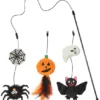 Frisco Halloween Teaser Wand Cat Toy with Catnip, 3 count -FRISCO Sales 270341 MAIN. SY630 V1621949042