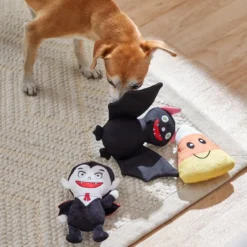 Frisco Halloween Haunted Friends Plush Squeaky Dog Toy, 3 count 7 Frisco Halloween Haunted Friends Plush Squeaky Dog Toy, 3 count -FRISCO Sales 270363 PT3. SY630 V1624816992