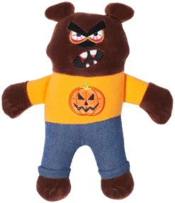 Frisco Halloween Good Bear, Bad Bear Reversible Plush Squeaky Dog Toy -FRISCO Sales 270427 PT2. SY630 V1624817317