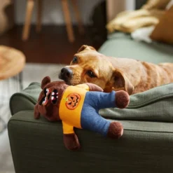 Frisco Halloween Good Bear, Bad Bear Reversible Plush Squeaky Dog Toy -FRISCO Sales 270427 PT3. SY630 V1624817723