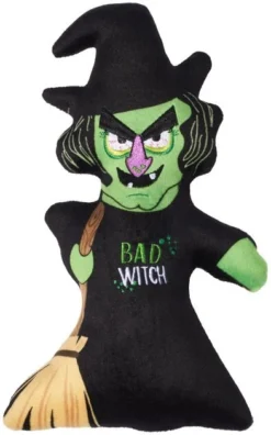 Frisco Halloween Good Witch, Bad Witch Reversible Plush Squeaky Dog Toy -FRISCO Sales 270429 PT2. SY630 V1624072349