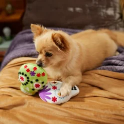 Frisco Sugar Skull Plush Squeaky Dog Toy -FRISCO Sales 270443 PT3. SY630 V1624824826