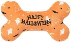 Frisco Halloween All the Ghouls Love Me Bone Reversible Plush Squeaky Dog Toy 8 Frisco Halloween All the Ghouls Love Me Bone Reversible Plush Squeaky Dog Toy -FRISCO Sales 270454 PT2. SY630 V1624281151