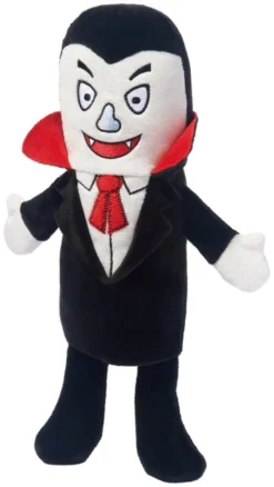 Frisco Vampire Bottle Cruncher Plush Squeaky Dog Toy