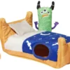 Frisco Monsters Under the Bed Hide & Seek Puzzle Plush Squeaky Dog Toy -FRISCO Sales 270486 MAIN. SY630 V1621948982