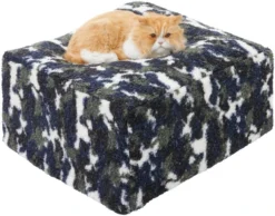 Frisco Sherpa Cube Pillow Cat & Dog Bed, Camo -FRISCO Sales 270925 PT3. SY630 V1626294165