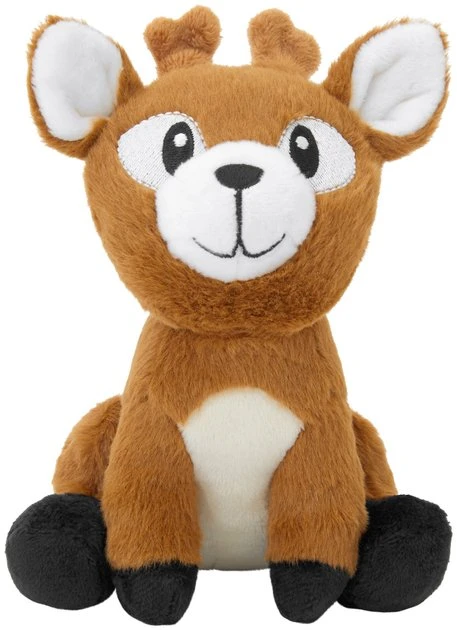Frisco Camping Deer Plush Squeaky Dog Toy 3 Frisco Camping Deer Plush Squeaky Dog Toy