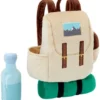 Frisco Camping Backpack Plush Squeaky Dog Toy