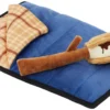 Frisco Camping Smores & Sleeping Bag Flat Plush Squeaky Dog Toy, 2 count -FRISCO Sales 271018 MAIN. SY630 V1624561666