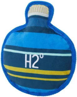 Frisco Camping Canteen Plush with Rope Squeaky Dog Toy