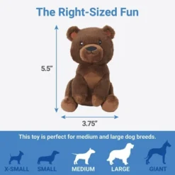 Frisco Camping Tent Hide & Seek Plush Squeaky Dog Toy -FRISCO Sales 271024 PT2. SY630 V1626368519