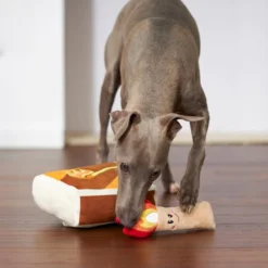 Frisco Camping Match Box 2-in-1 Plush Squeaky Dog Toy -FRISCO Sales 271029 PT3. SY630 V1625008996