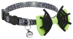 Frisco Spiderweb Cat Collar with Spiderweb Bow