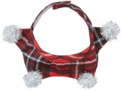 Frisco Red Plaid Guinea Pig Ruffle Collar with Pom Poms, One Size 9 Frisco Red Plaid Guinea Pig Ruffle Collar with Pom Poms, One Size -FRISCO Sales 276180 PT4. SY630 V1631303135