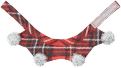 Frisco Red Plaid Guinea Pig Ruffle Collar with Pom Poms, One Size 10 Frisco Red Plaid Guinea Pig Ruffle Collar with Pom Poms, One Size -FRISCO Sales 276180 PT5. SY630 V1631303110