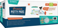 Frisco Training & Potty Pads, 22-in x 23-in, 150 count, Unscented & Frisco Extra Large Training & Potty Pads, 28-in x 34-in, 40 count, Unscented -FRISCO Sales 276223 PT5. SY630 V1616191595