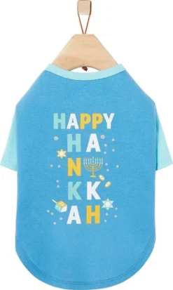 Frisco Happy Hanukkah Dog & Cat T-shirt