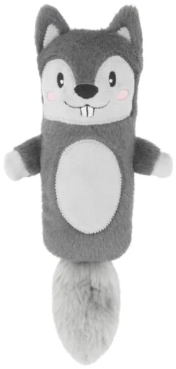 Frisco Camping Squirrel Kicker Cat Toy with Catnip