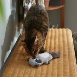 Frisco Camping Raccoon Kicker Cat Toy with Catnip -FRISCO Sales 276766 PT3. SY630 V1625008987