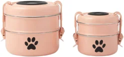 Frisco Complete Travel Stainless Steel Dog & Cat Feeder Bowl -FRISCO Sales 277506 PT5. SY630 V1627936041