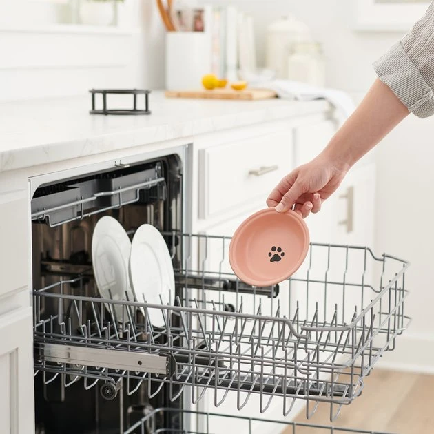 Frisco Paw Print Elevated Stainless Steel Dog & Cat Bowl 9 Frisco Paw Print Elevated Stainless Steel Dog & Cat Bowl - Image 7