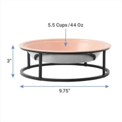 Frisco Elevated Non-skid Stainless Steel Dog & Cat Bowl 9 Frisco Elevated Non-skid Stainless Steel Dog & Cat Bowl -FRISCO Sales 277523 PT1. SY630 V1628862278