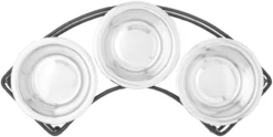 Frisco Curved Triple Feeder Stainless Steel Dog & Cat Bowl 13 Frisco Curved Triple Feeder Stainless Steel Dog & Cat Bowl -FRISCO Sales 277562 PT4. SY630 V1627935320