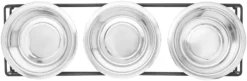 Frisco Straight Triple Feeder Stainless Steel Dog & Cat Bowl -FRISCO Sales 277568 PT4. SY630 V1627935103