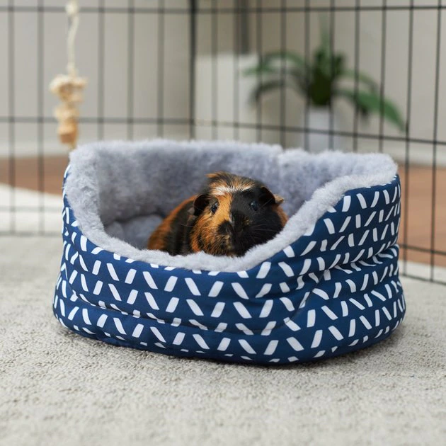 Frisco Small Pet Herringbone Plush Round Cuddler 3 Frisco Small Pet Herringbone Plush Round Cuddler