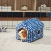 Frisco Small Pet Herringbone Plush House