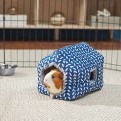 Frisco Small Pet Herringbone Plush House