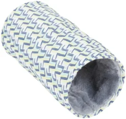 Frisco Small Pet Geometric Crinkle Plush Tunnel -FRISCO Sales 278125 PT2. SY630 V1629312167