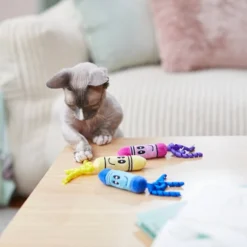 Frisco Crayon Plush Kicker Cat Toy with Catnip 7 Frisco Crayon Plush Kicker Cat Toy with Catnip -FRISCO Sales 279417 PT3. SY630 V1628191355