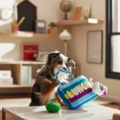 Frisco Lunchbox with Juice & Apple Plush with Rope Squeaky Dog Toy, 3 count -FRISCO Sales 279427 PT3. SY630 V1628191372